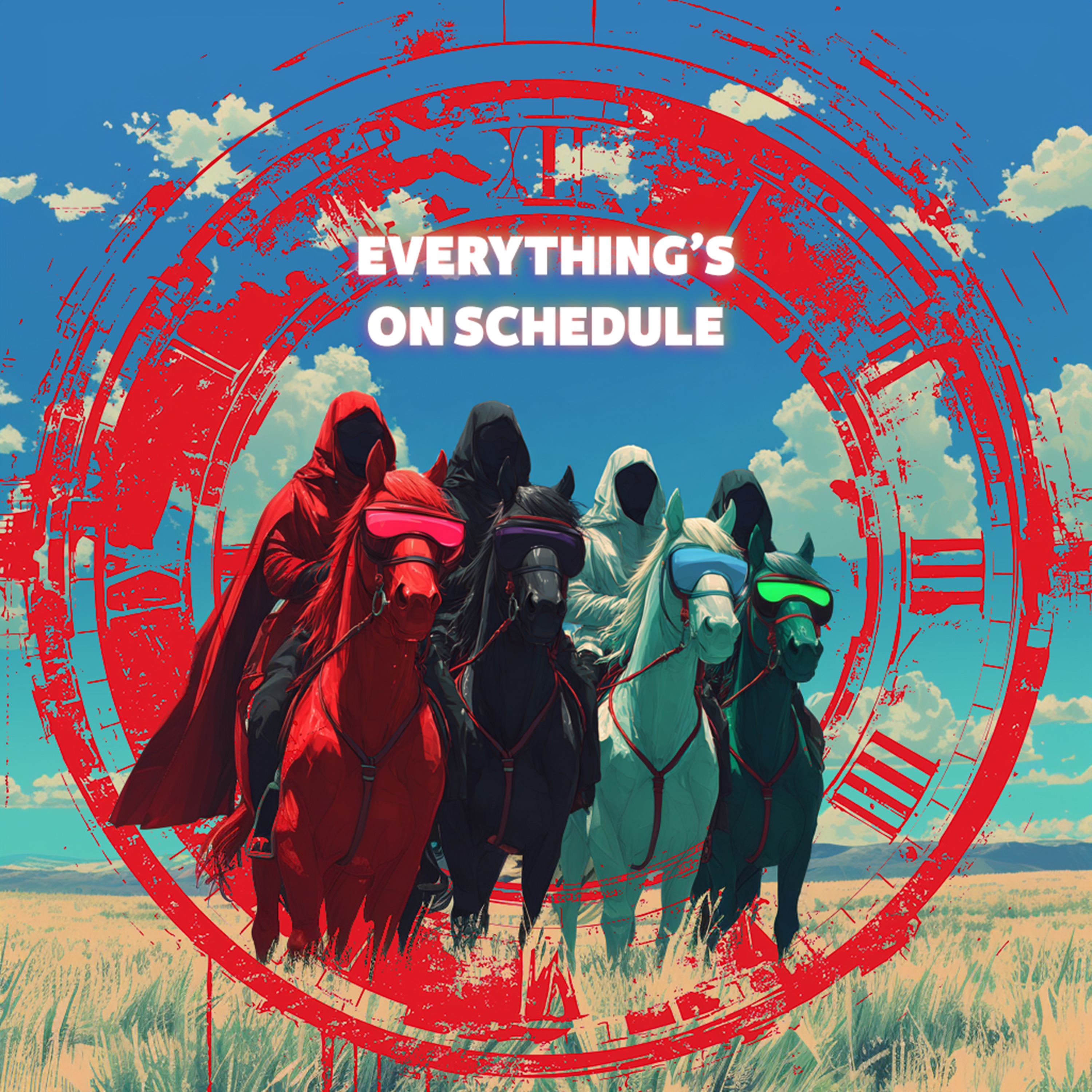 Everything's On Schedule album cover artwork